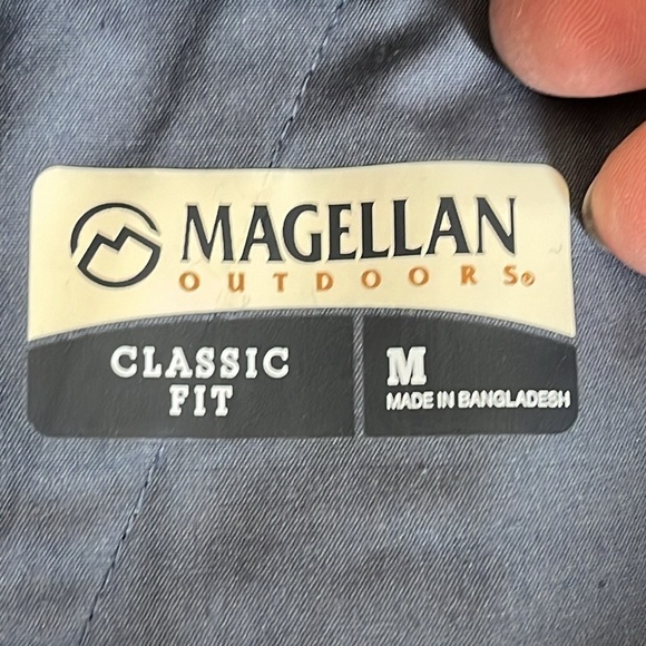 Magellan Outdoors Women's Campfire Chambray Shorty Shorts Denim Blue Size Medium - Picture 4 of 14